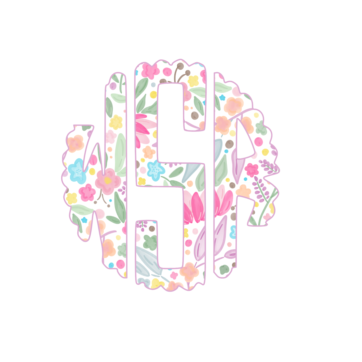 Monogrammed Koozie