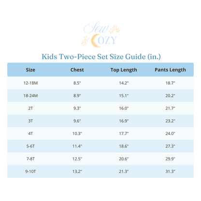 "Meet Me in Oxford" Kids 2 piece set