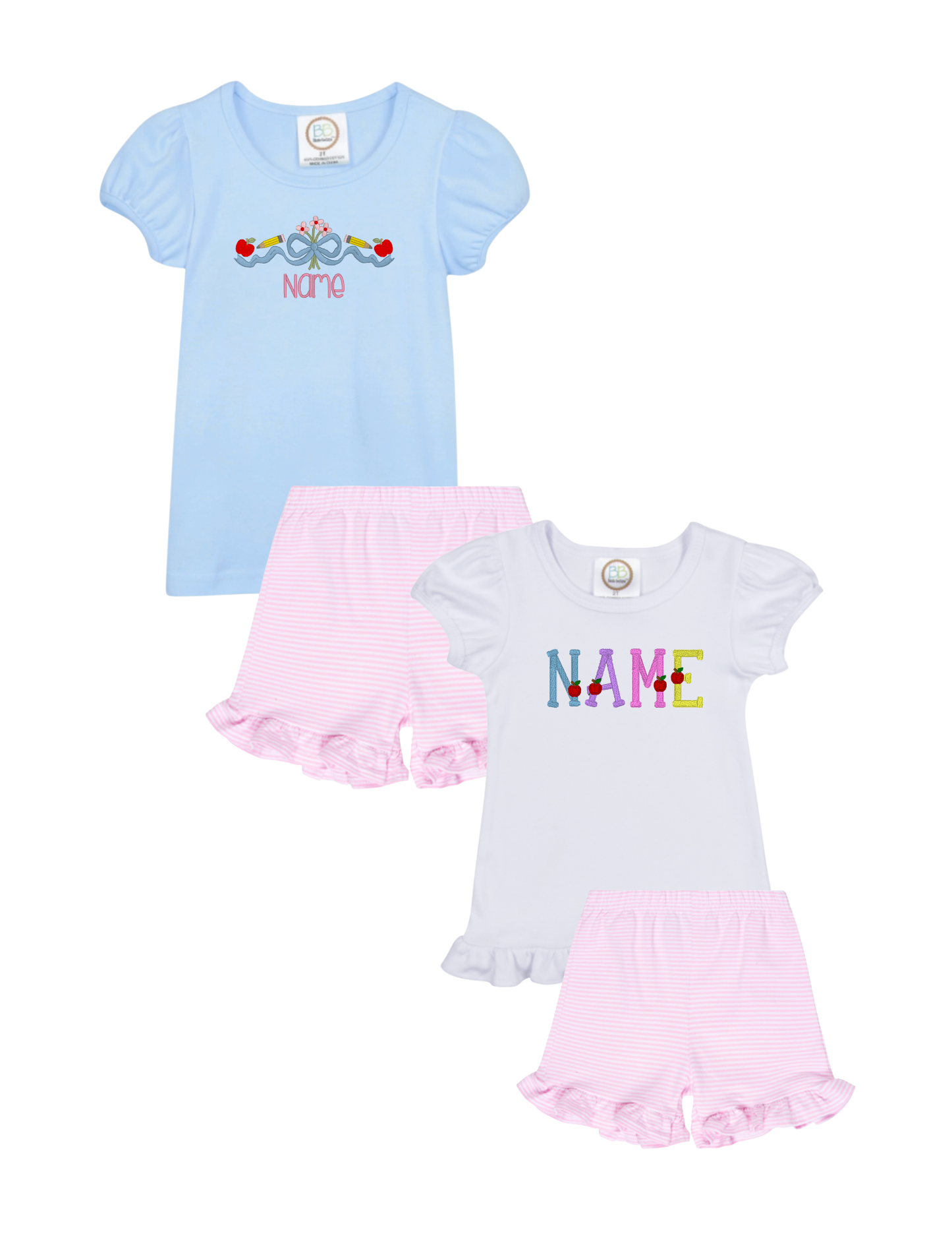 Girls Back to School Shirts