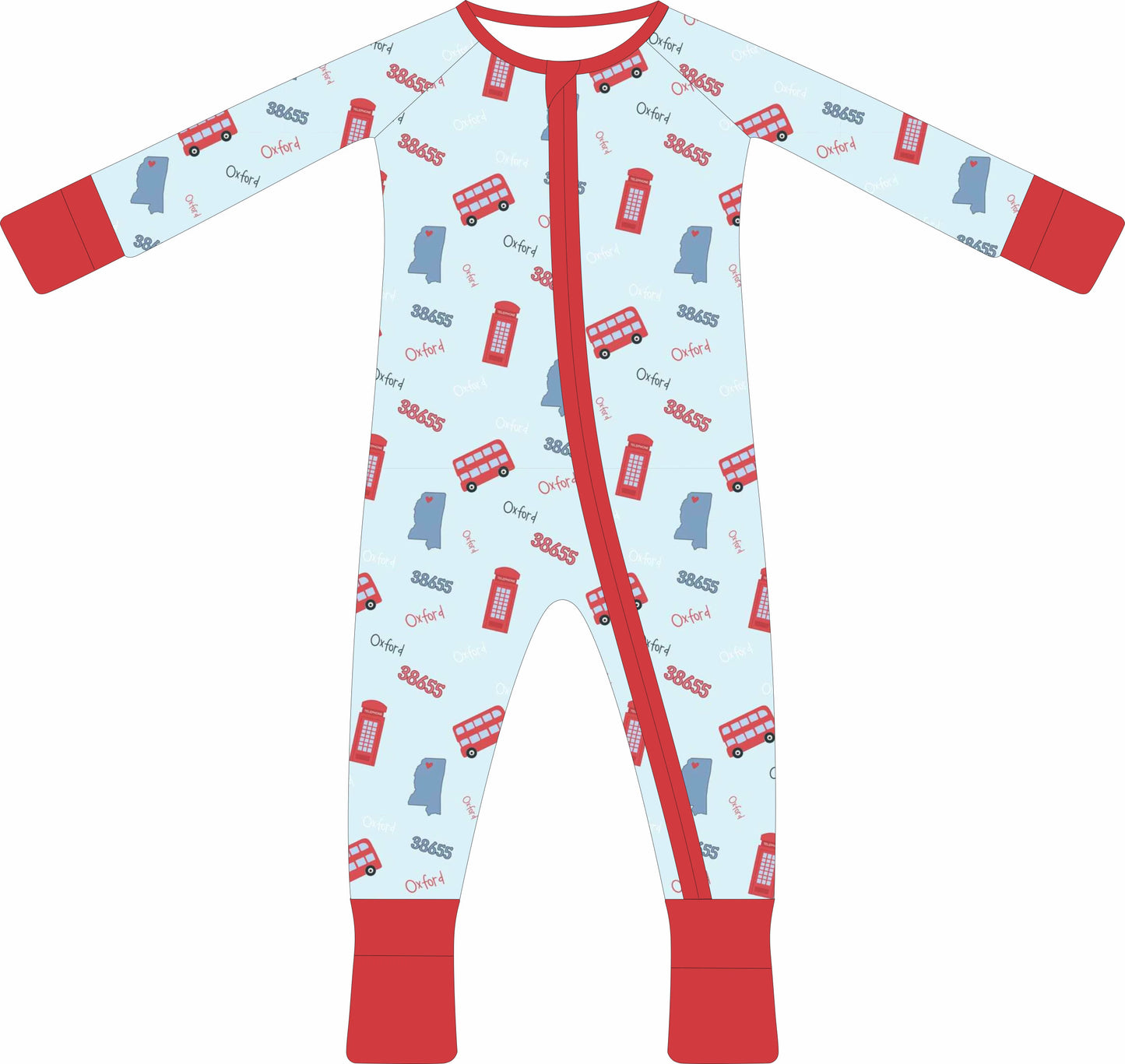"Meet Me in Oxford" Zipper Sleeper