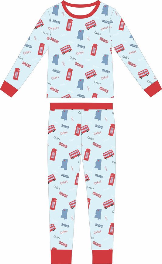 "Meet Me in Oxford" Kids 2 piece set
