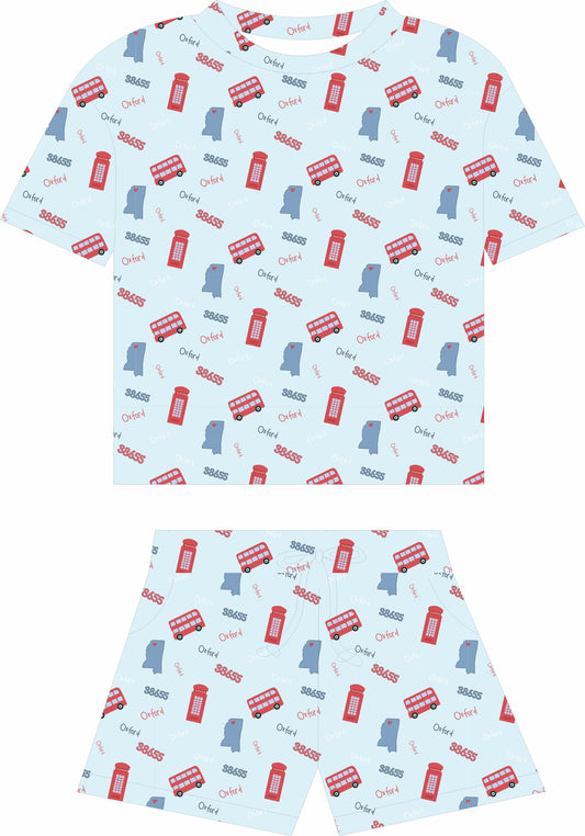 "Meet Me in Oxford" Adult 2 piece set