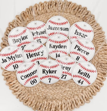 Baseball/Softball Bag Tag