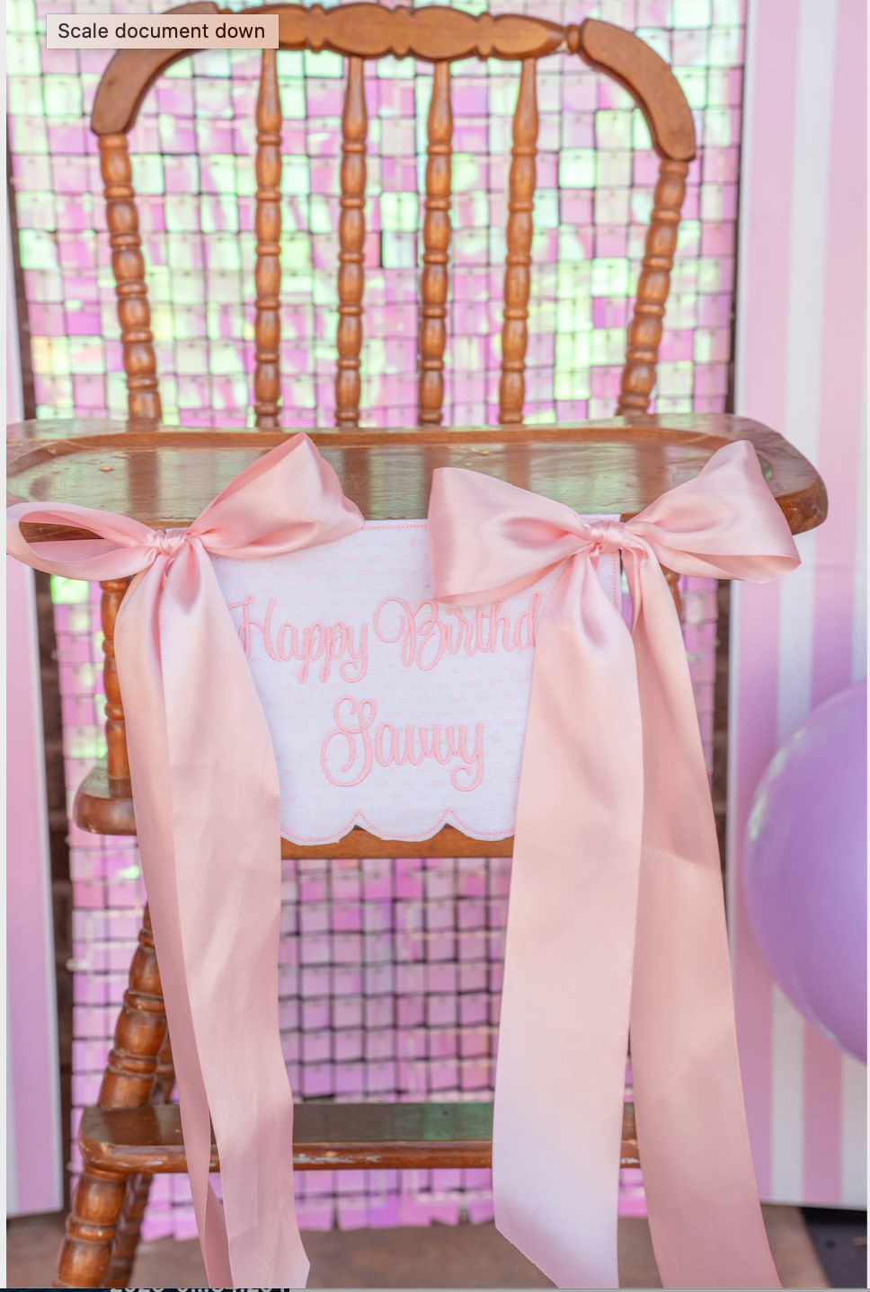 Happy Birthday Pendant